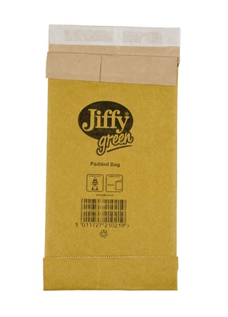 Vadderad kuvertpåse 343x195mm Jiffy 3 Remsa