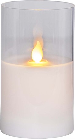 Glashållare M-Twinkle med LED-ljus 7,5 x 12,5 cm