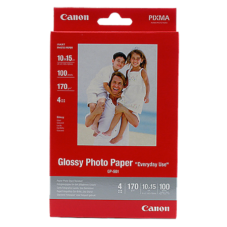 Fotopapper Canon Glossy Photo 10x15 cm 100/fp