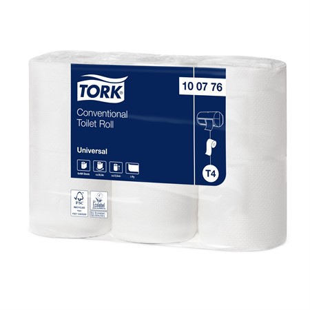 Toalettpapper Tork T4 1-lag 48 rl