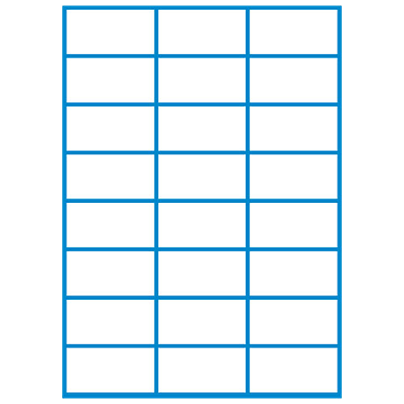 Etikett Nordic Office 70x37 mm 2400/fp