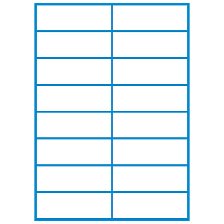 Etikett Nordic Office 105x37 mm 1600/fp