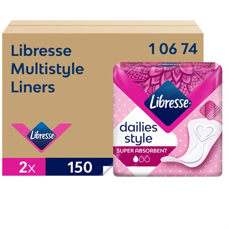 Libresse Multistyle Trosskydd 300st Refiller för Tork Dispenser