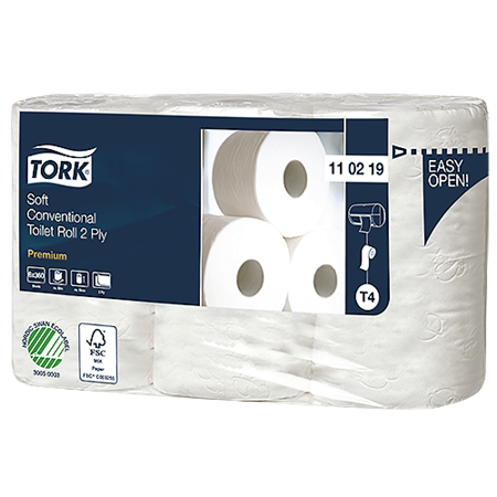 Toalettpapper Tork Mjuk T4 2-lag 42 rl