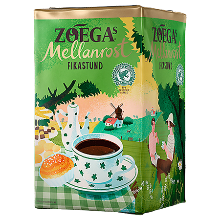 Kaffe Zoégas Mellanrost Fikastund 450 g