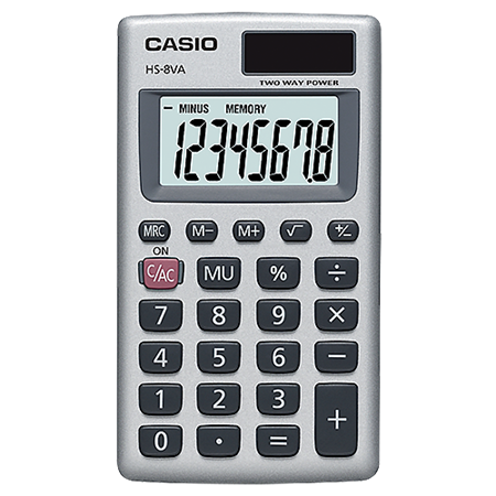 Räknare Casio HS-8VA