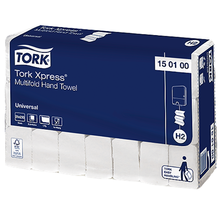 Pappershanddukar Tork Xpress Multifold H2 4830 st