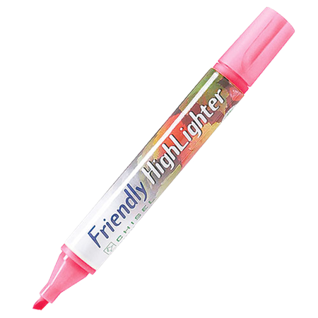 Överstrykningspenna Friendly Highlighter rosa