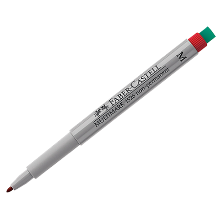 Märkpenna Faber-Castell Multimark V M röd