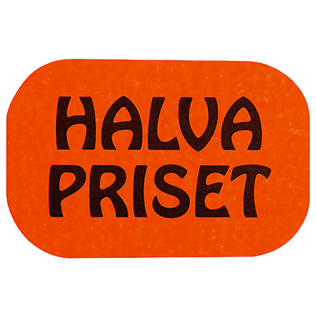 Rabattetiketter Halva priset