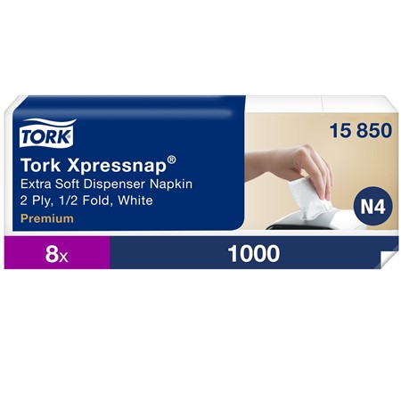 Dispenserservett Tork N4 1000st/fp