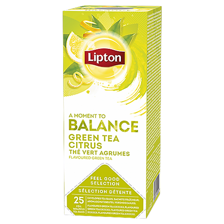 Te Lipton Green Tea Citrus 25/fp