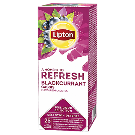 Te Lipton Blackcurrant 25/fp