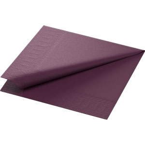 Servett 2-lags 33x33cm Plum 125 st