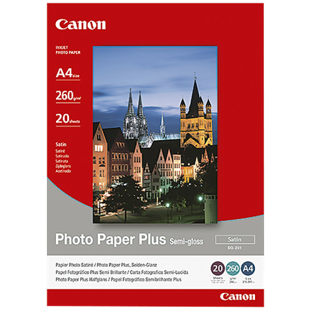 Fotopapper Canon Photo Plus Semi Glossy A4 20/fp