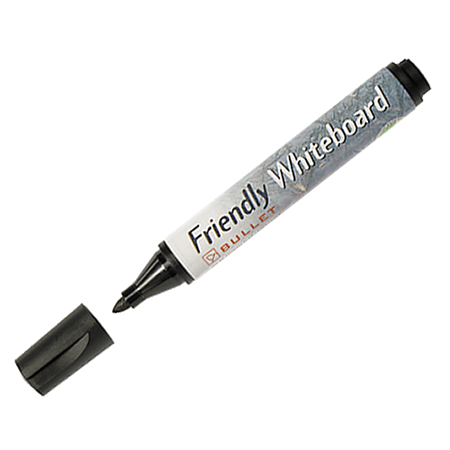 Whiteboardpenna Friendly 1,5-3 mm svart
