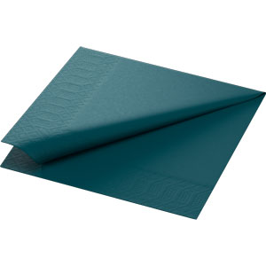 Servett 2-lags 33x33cm Ocean Teal 125 st