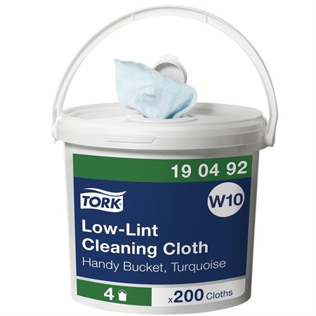 Rengöringsduk Tork Precision W10 Turkos 200/fp