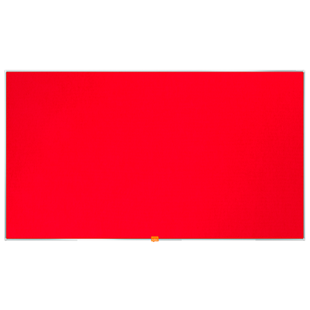 Filttavla Nobo Widescreen 122x69 cm 55 tum röd