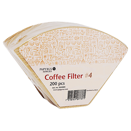 Kaffefilter 1x4 oblekta 200/fp