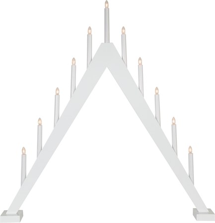 Ljusstake Trill 79x78cm Vit