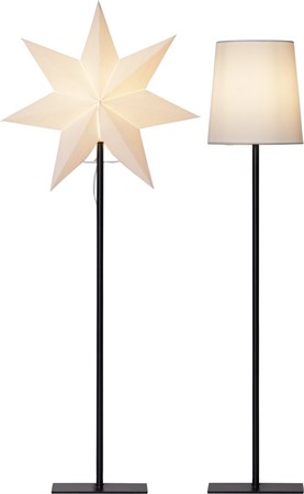 Pappersstjärna/lampskärm Frozen med fot 185cm