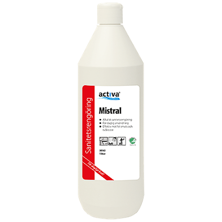 Sanitetsrengöring Activa Mistral 1L