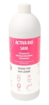 Sanitetsrent Activa Bio 1 Liter