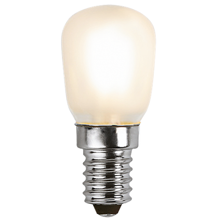 Päronlampa LED Frostad Filament 1,3W E14