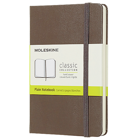 Block Moleskine Hard Pocket olinj. brun