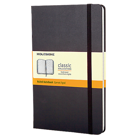 Block Moleskine Hard Pocket linj. svart