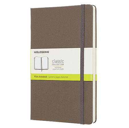 Block Moleskine Hard Pocket linj. brun