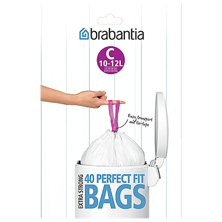 Avfallspåse PerfectFit C 10-12 liter 40-pack