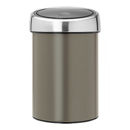 Avfallshink Touch Bin 3L platinum