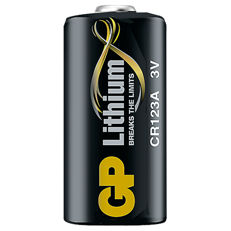 Batteri GP Litium CR123A