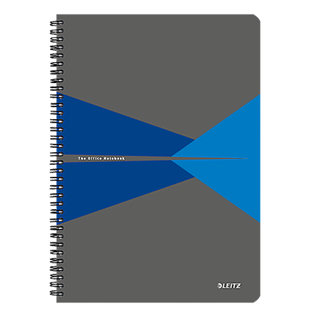 Anteckningsbok Leitz Office A4 linjerat blå