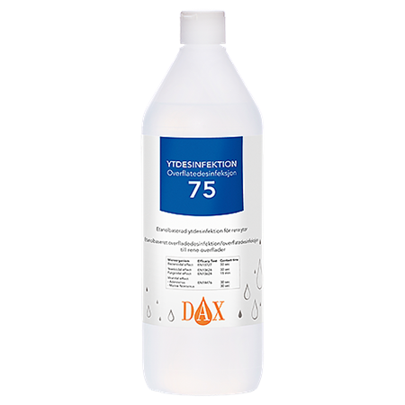 Ytdesinfektion Dax 75 1L