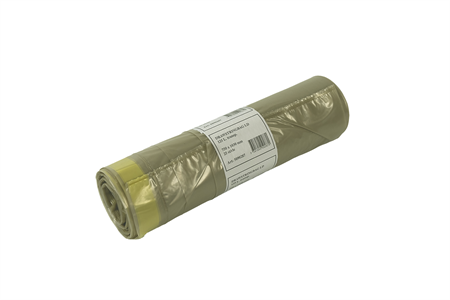 Plastsäck PolyReg Drawstring 125 Liter Transparent