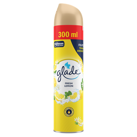 Luktförbättrare Glade Aerosol Fresh Lemon 300ml