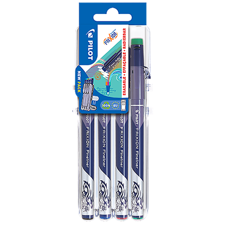 Fiberpenna Fineliner Pilot Frixion 4-set SBRG