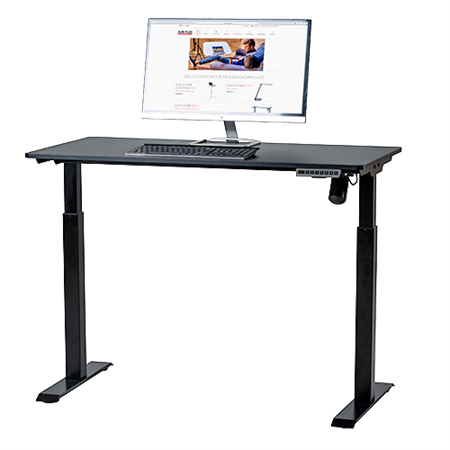 Sitt/ståbord Sun-Flex Easydesk Elite svart