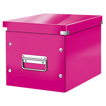 Förvaringslåda Click & Store Medium rosa