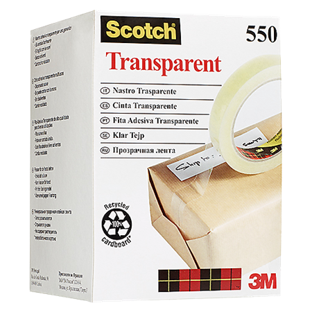 Tejp Scotch Transparent 550 33mx15mm