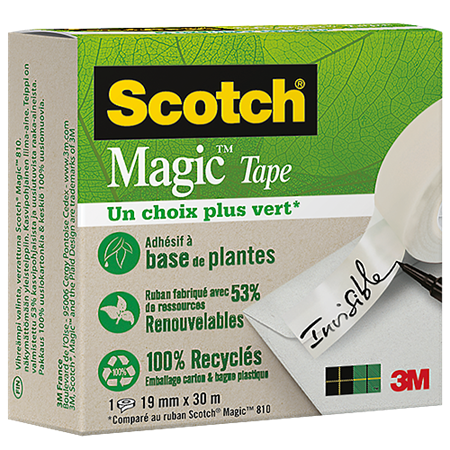 Tejp Scotch Magic - A Greener Choice 30mx19mm