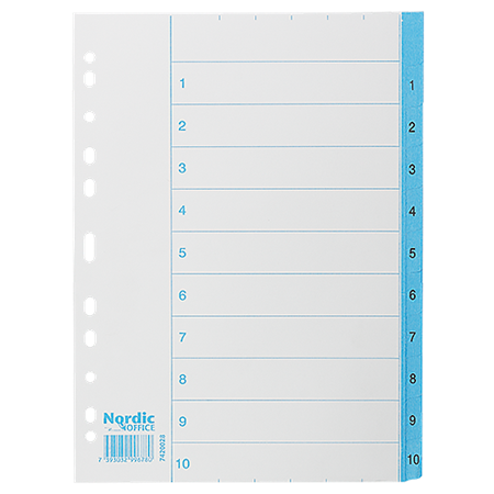 Register Nordic Office A4 1-10