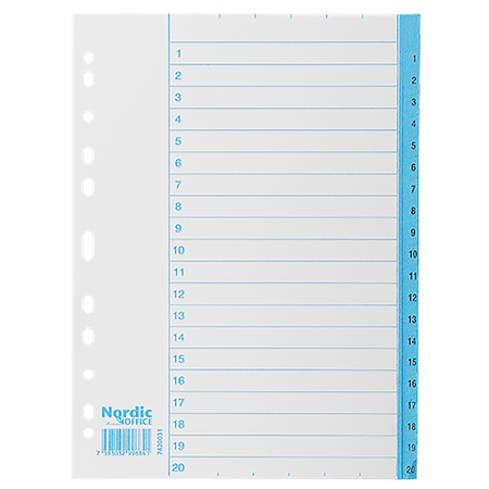 Register Nordic Office A4 1-20