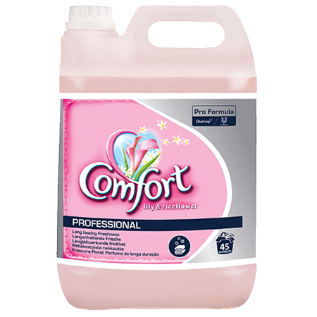 Sköljmedel Comfort Lily & Rice flower 5L