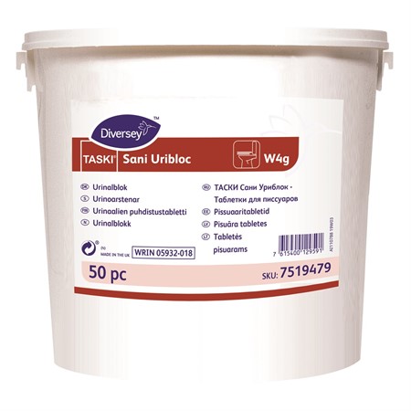 Urinorarblock Sani Uribloc W4g 50st/fp