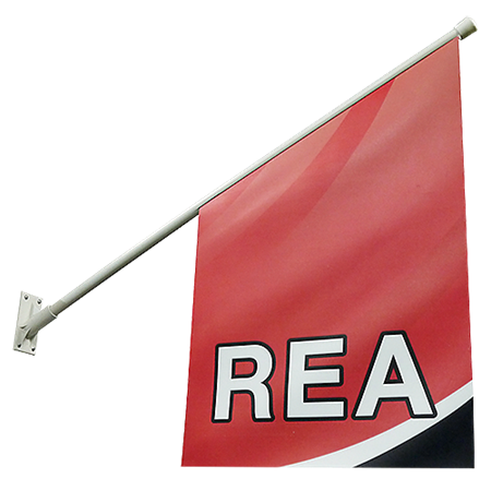 Fasadflagga Rea