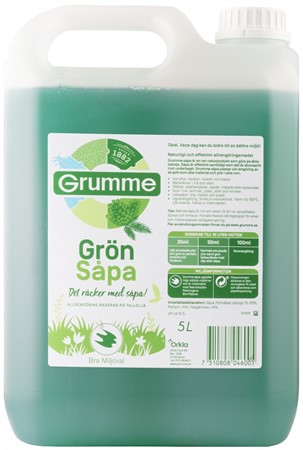 Allrengöring Grumme Grönsåpa 5lit